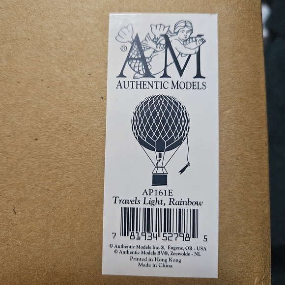 Colorful Hot Air Balloon Hanging Decor - Picture 2 of 5